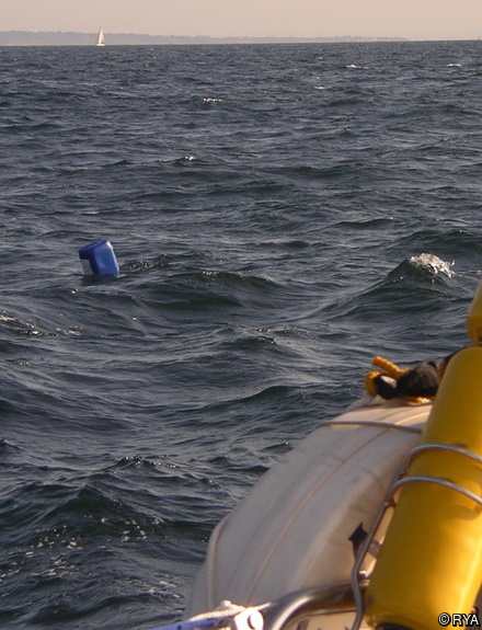 Unmarked buoys