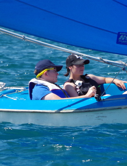 Joe, diagnosed with a brain tumour at 13, competes at his first ever sailing event.