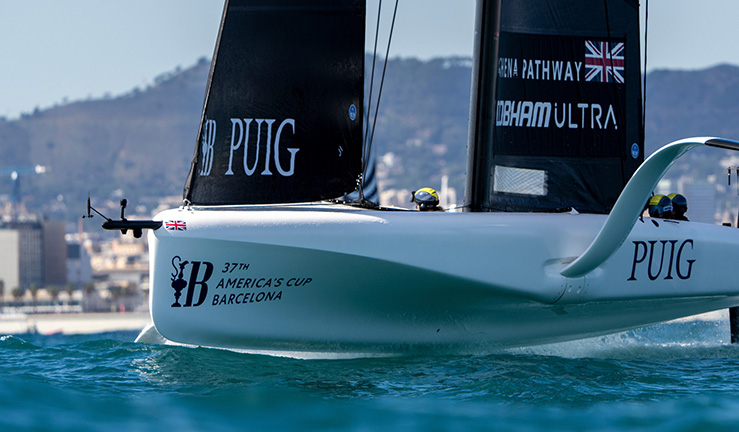 Athena Pathway in the Puig Women's America's Cup, credit Ian Roman/America's Cup