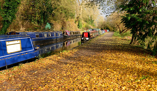 Autumn on the inland waterways