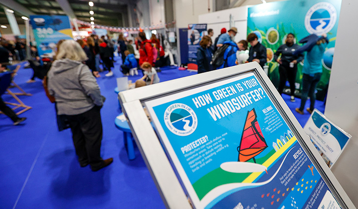 The Green Blue at the RYA Dinghy & Watersports Show