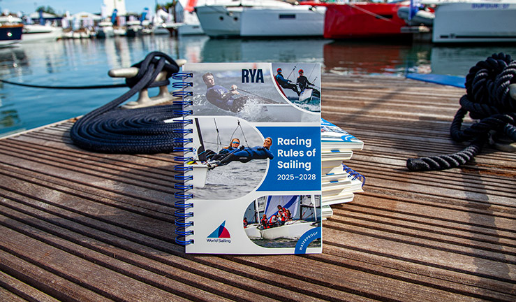 The RYA Racing Rules of Sailing 2025-28 book